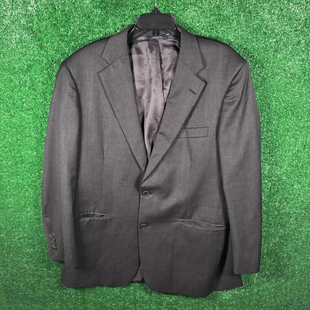 Brooks Brothers Wool Blazer 43 Made In USA Sport Coat VTG Career Work